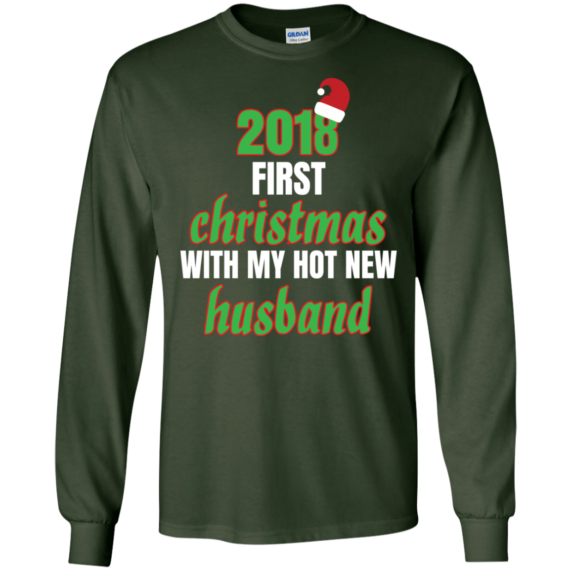 Christmas With My Hot New Husband X-Mas Shirt