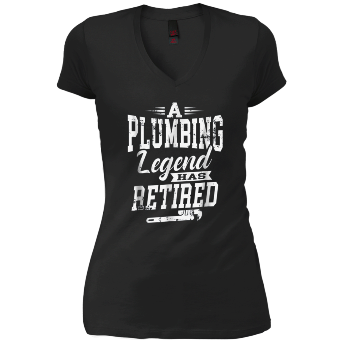 A Plumbing Legend Has Retired T-Shirt Funny Gift Plumber