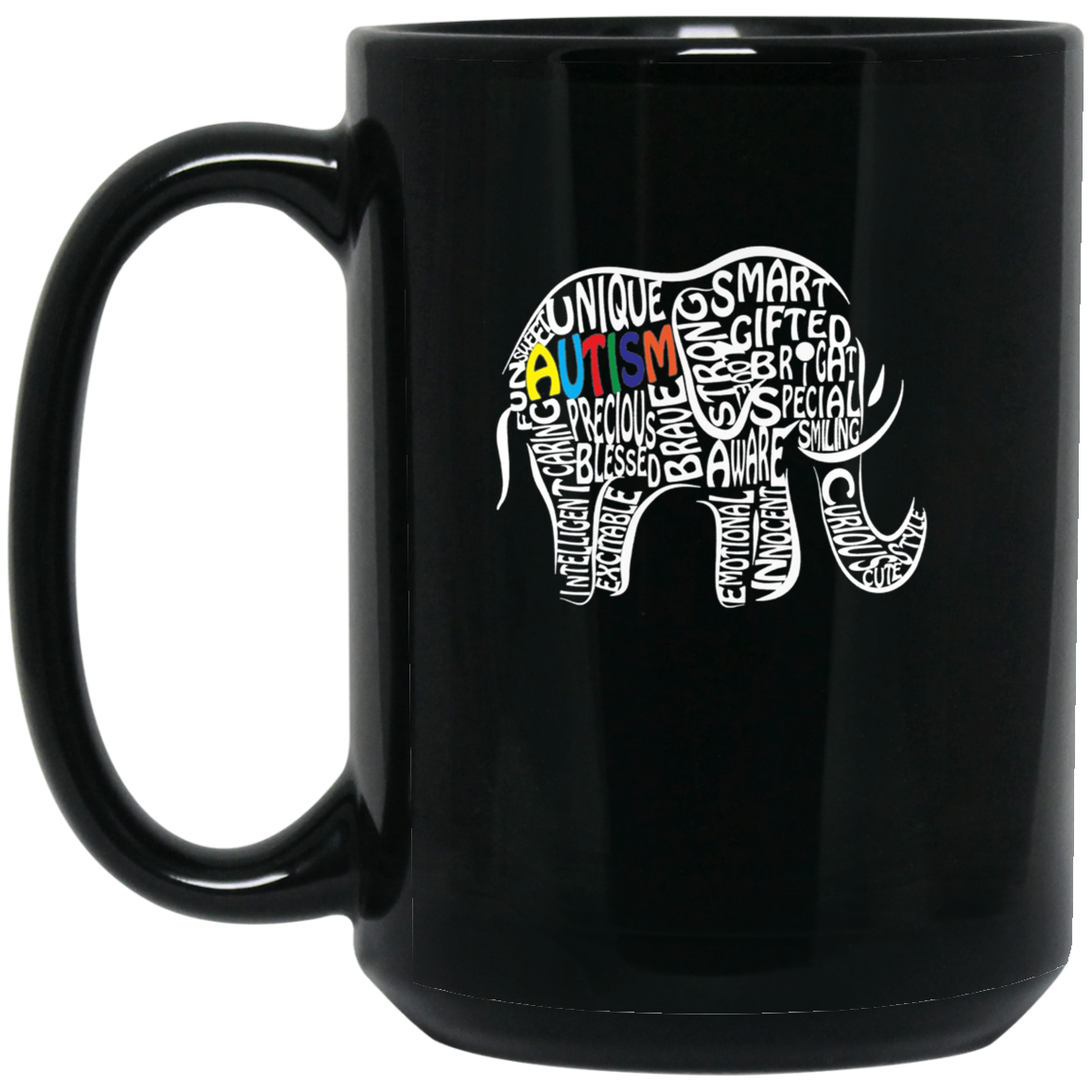 Autism Awareness Elephant Long Sleeve T Shirt