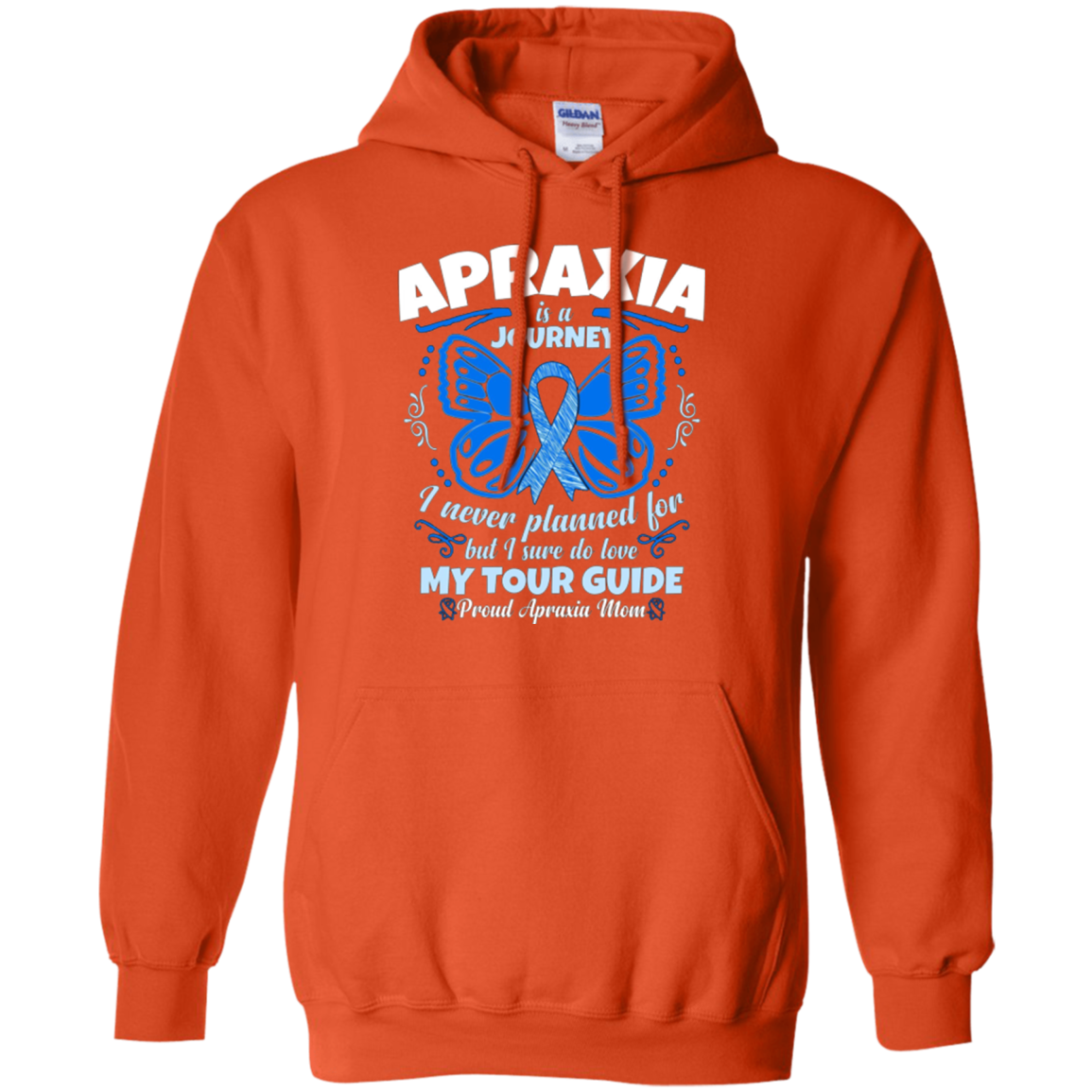 Apraxia Awareness T Shirt - Proud Apraxia Mom