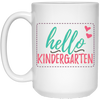 Image of "Hello Kindergarten" Shirt for Kindergarten Girls, Teachers