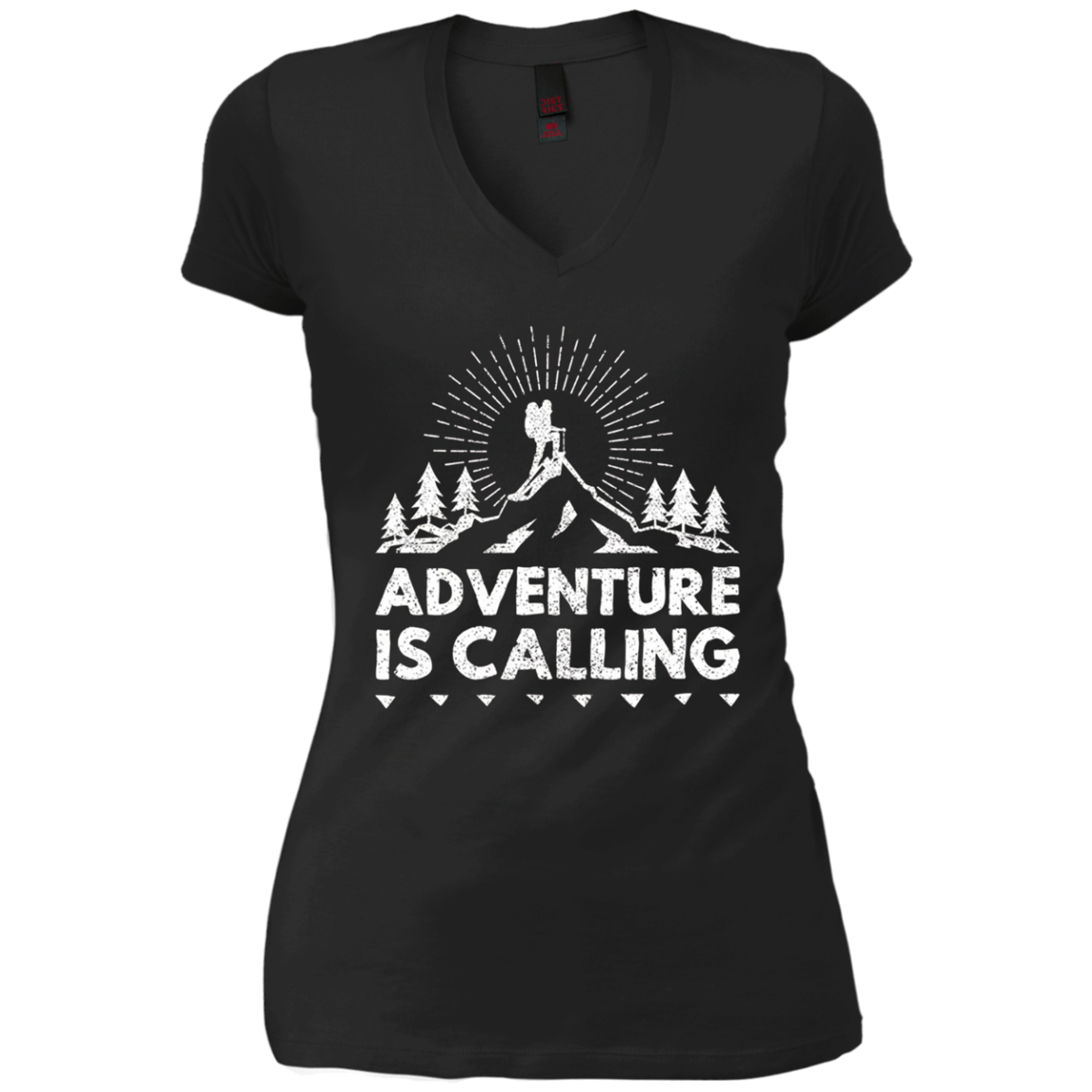 aventure appelle randonneur randonnée montagne t-shirt