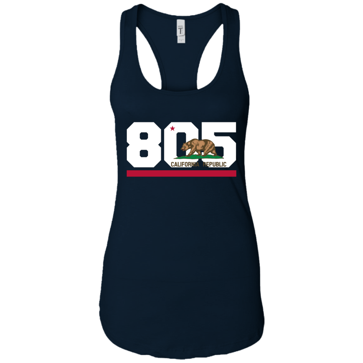 Area Code 805 shirt - Santa Barbara California tshirt