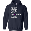 Image of Alzheimer's Awareness T Shirt For Aunts Purple Ribbon Tee