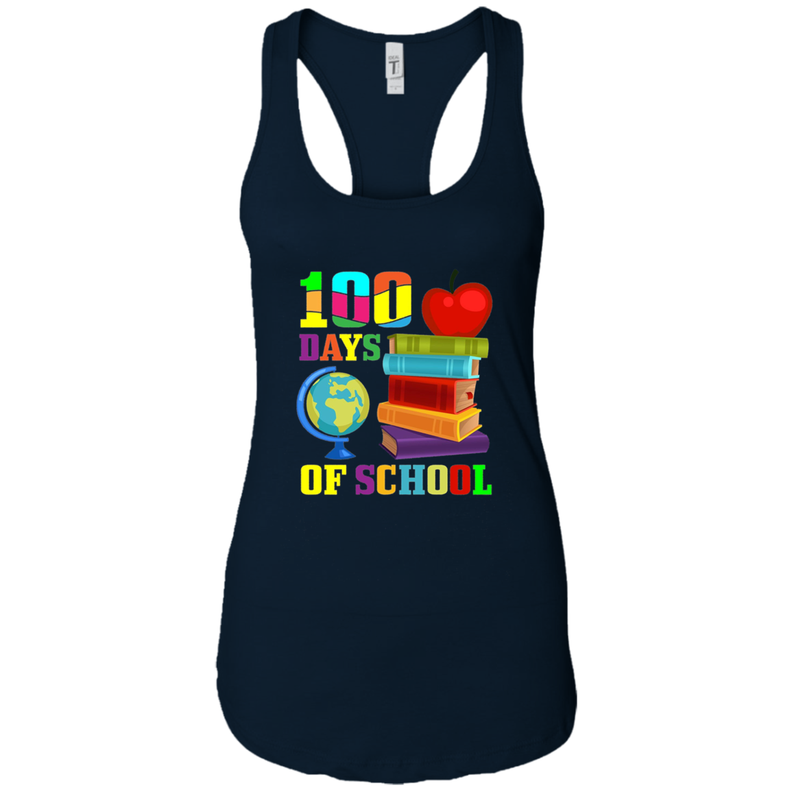 100 Days of School T Shirt - Long Sleeved Teacher Shirt