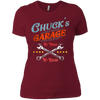 Image of Chuck's Garage funny tee shirt