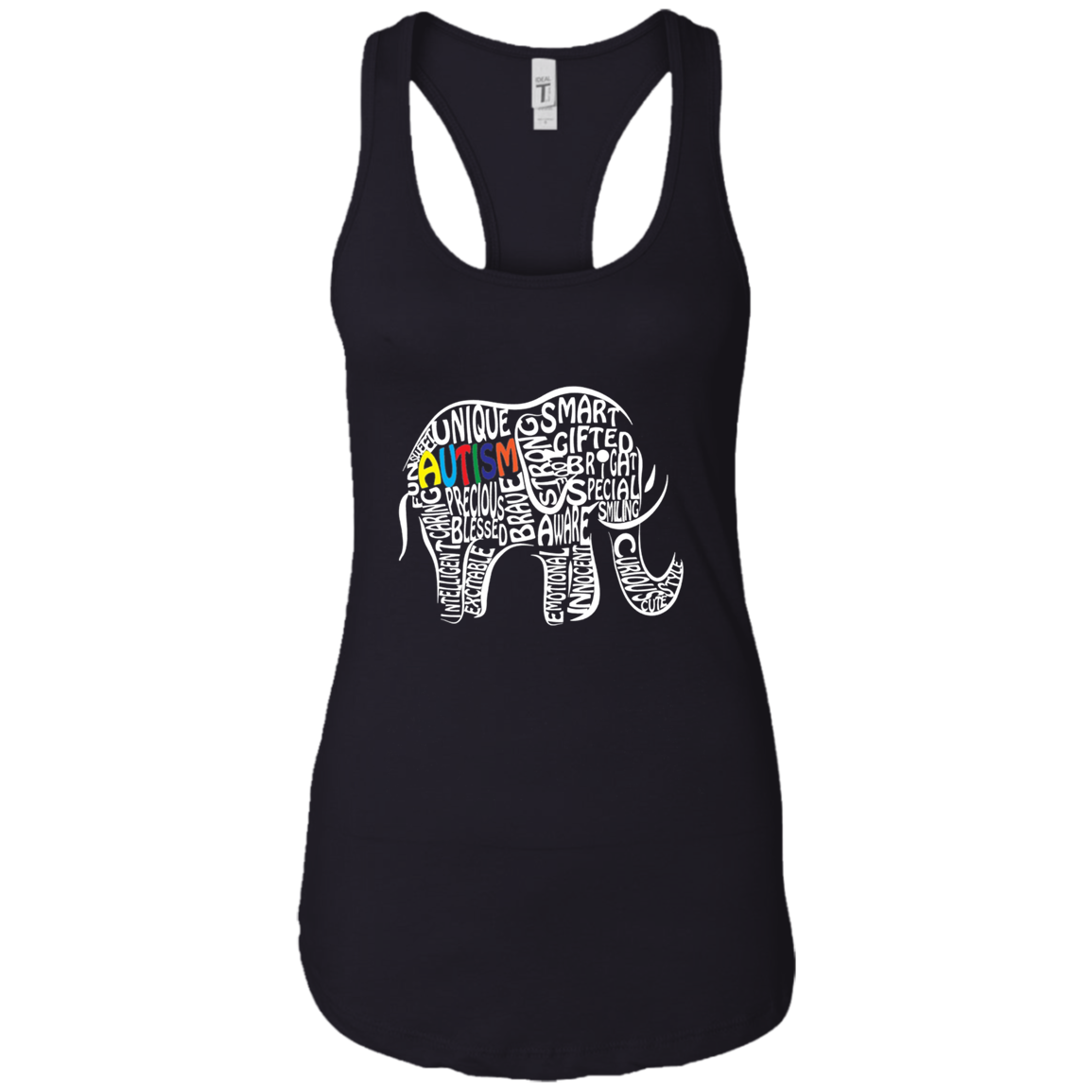Autism Awareness Elephant Long Sleeve T Shirt