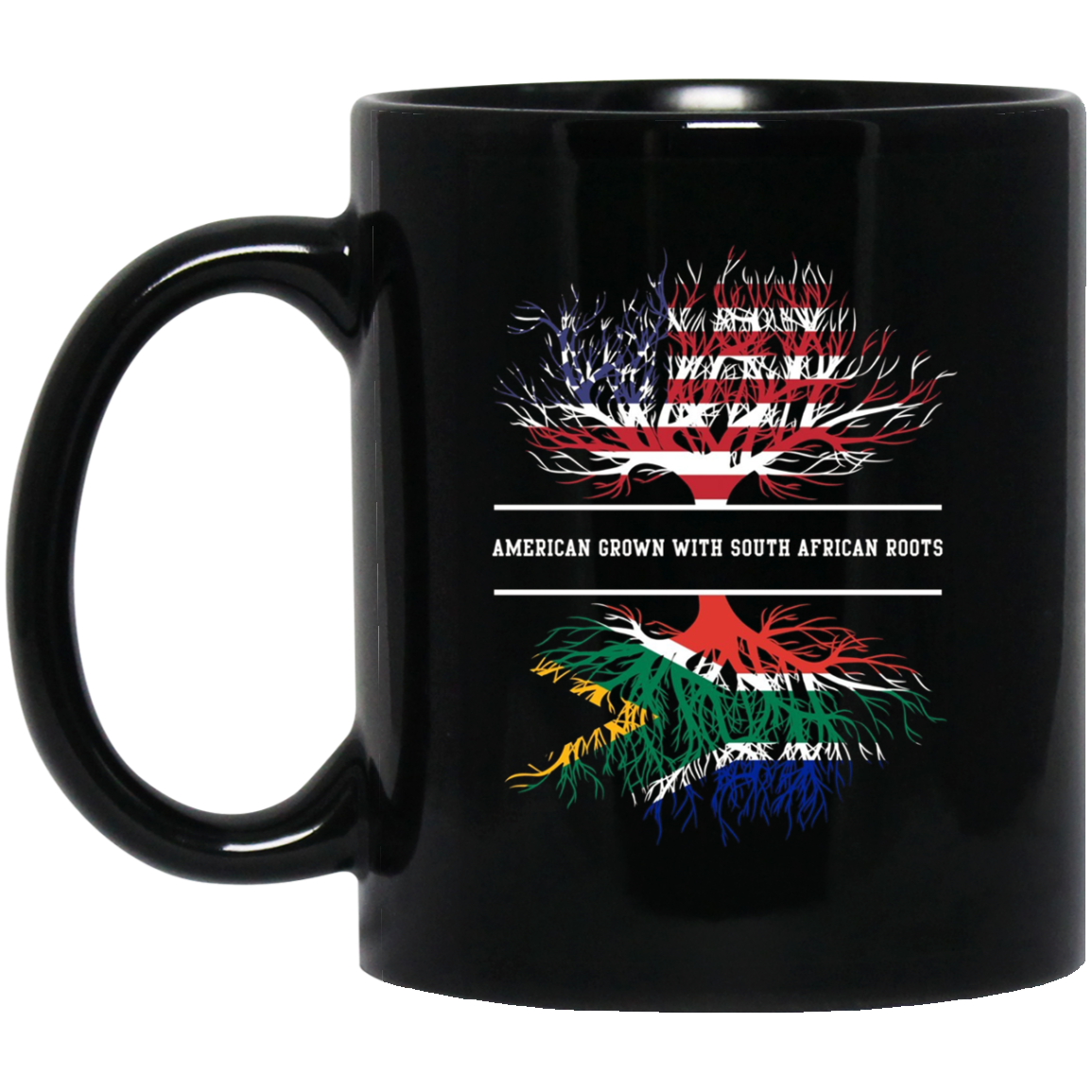 American Grown With South African Roots T-Shirt South Africa