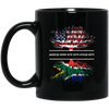 Image of American Grown With South African Roots T-Shirt South Africa