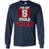 Image of 5 Fouls Not Afraid To Use Them Shirt: Funny Basketball Shirt