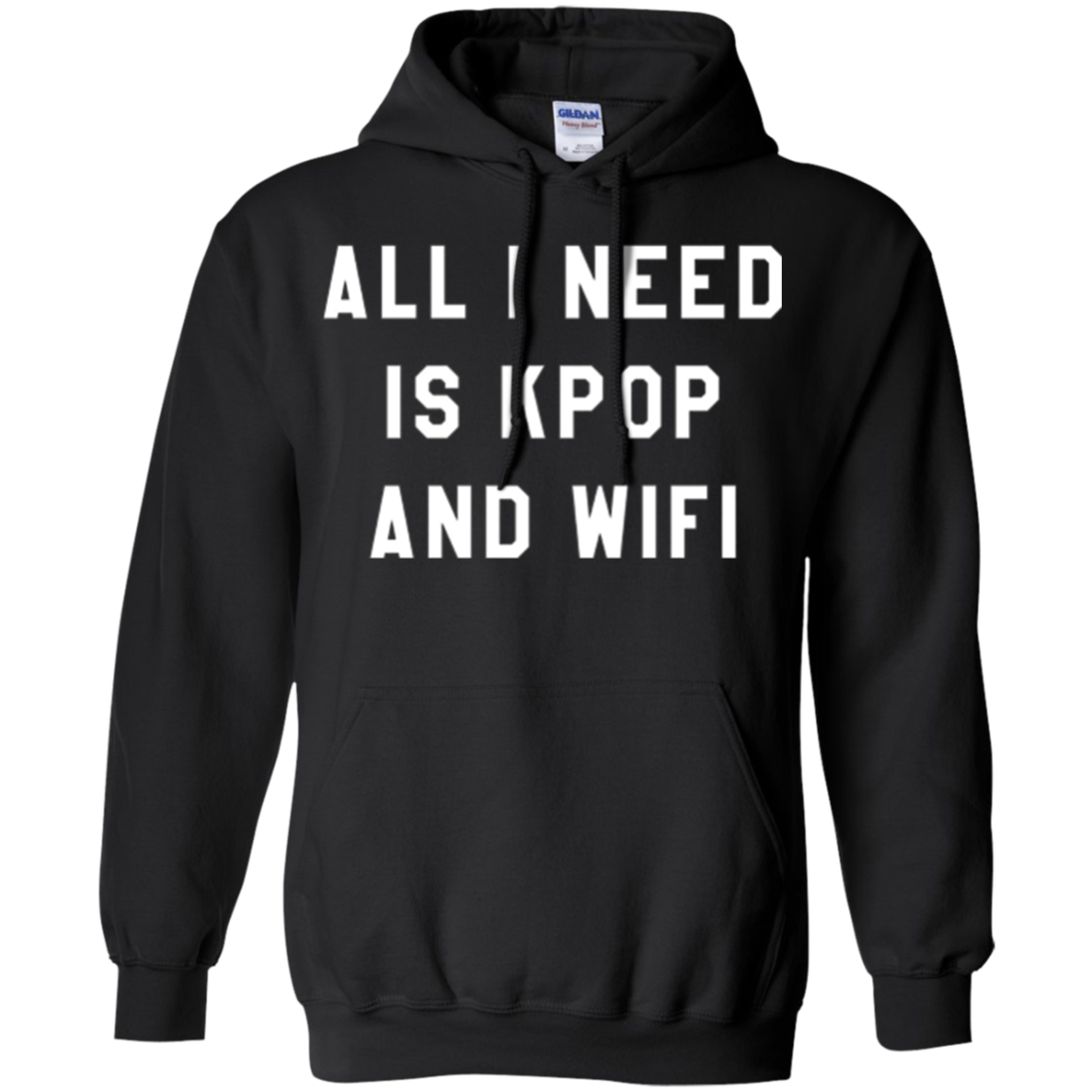 Tout ce dont j’ai besoin est Kpop et Wifi coréen K-Pop Fan Tshirt