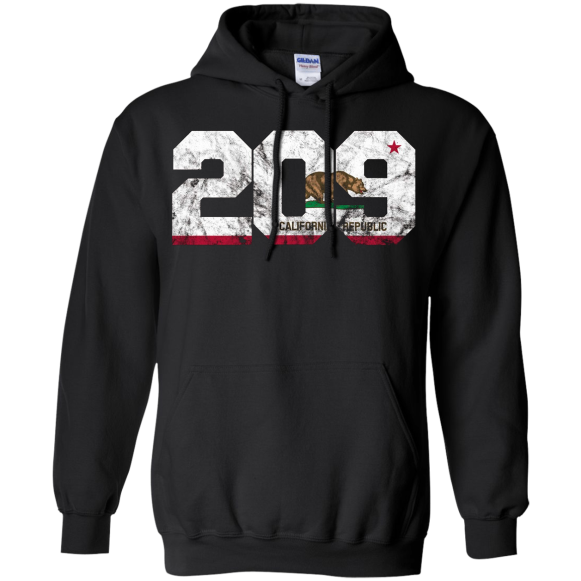 Area Code 209 shirt - Modesto California t-shirt