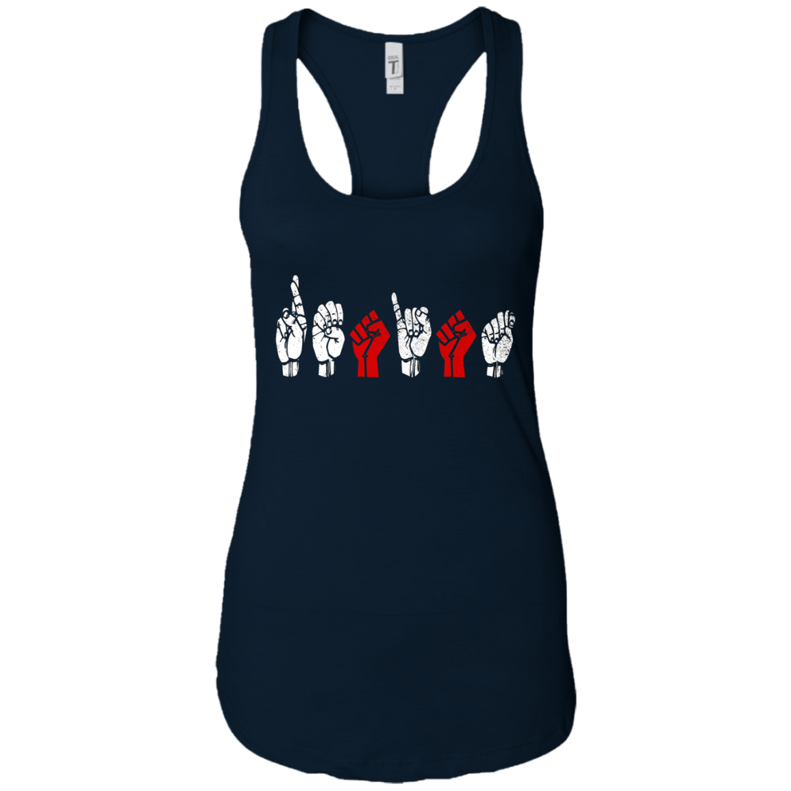 American Sign Language Resist long sleeve T shirt