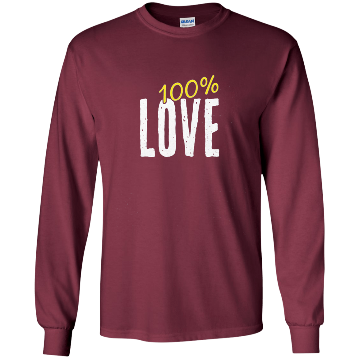 100% Love Lovely Long Sleeve Shirt