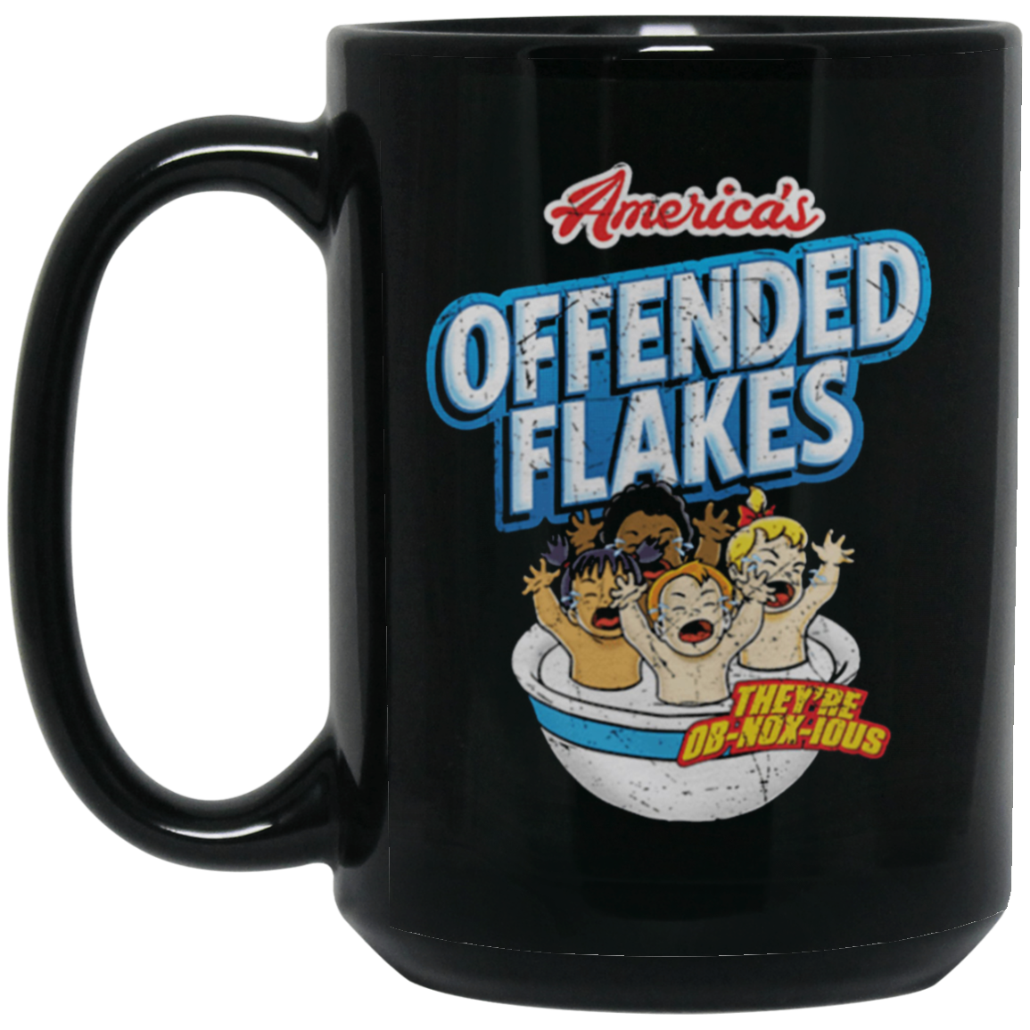 Americas Offended Flakes TShirt Funny Anti-Snowflake Tee