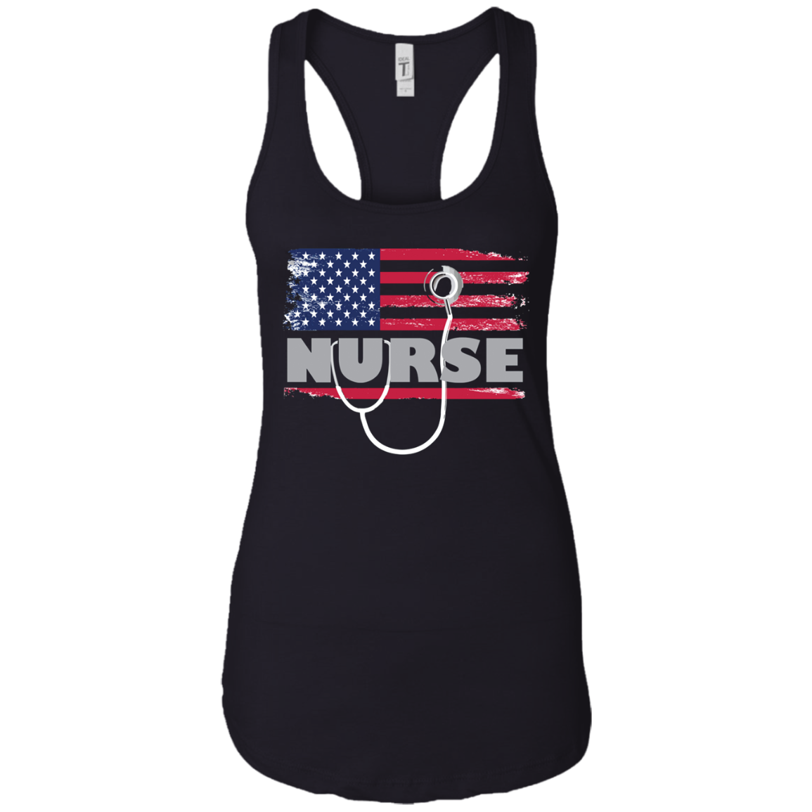 American Flag Nurse 2018 T-Shirt