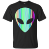 Image of Alien Head - Holographic Cute UFO Tshirt Tee