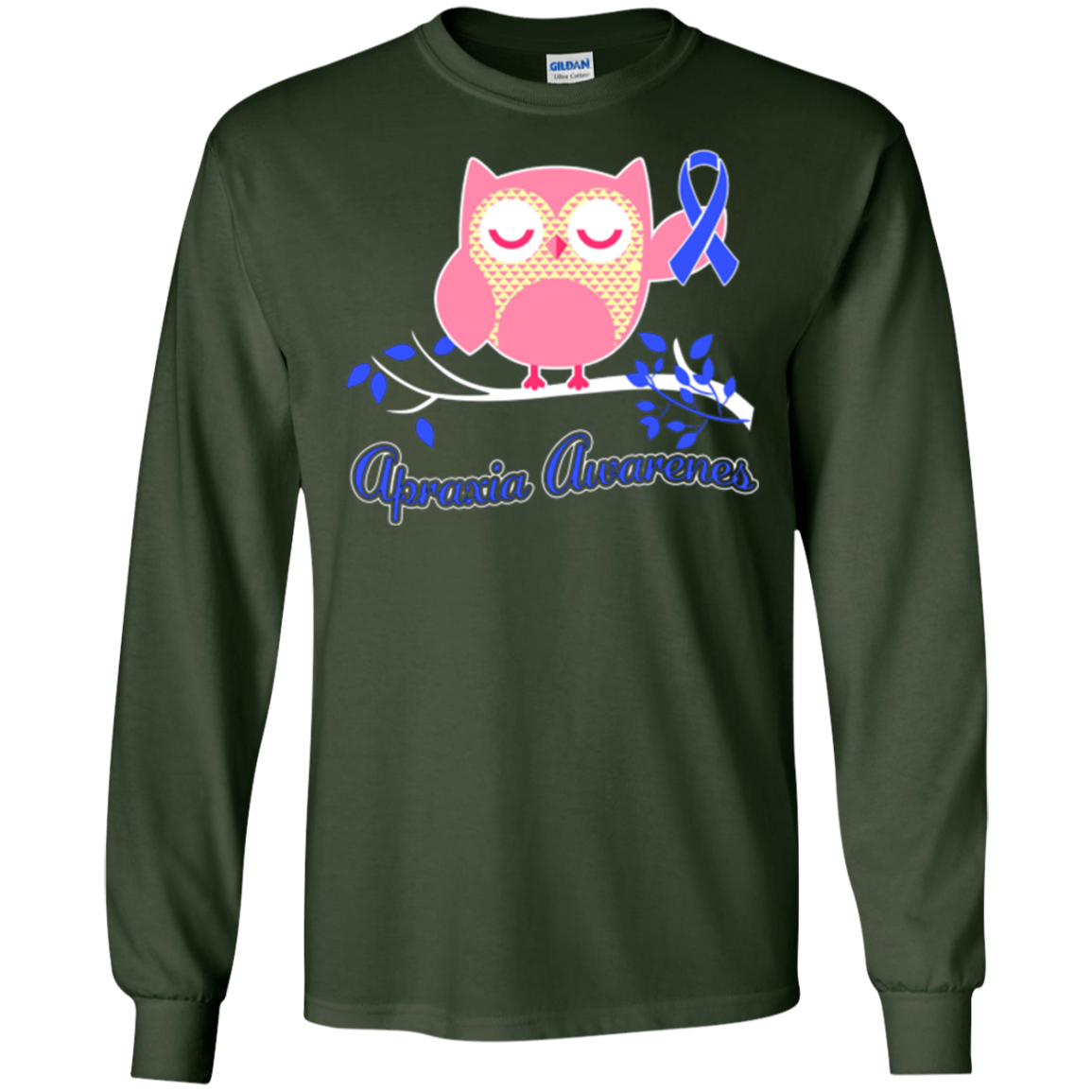 Apraxia Awareness Shirt - Owl Apraxia Awareness