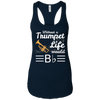 Image of Without A Trumpet Life Would Be Flat Musician T-Shirt