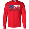 Image of American Flag Motocross Motorcycle Patriotic T-Shirt Fun