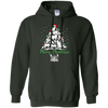 Image of Christmas Tree Merry Christmas Cat Lover Gift T-shirt