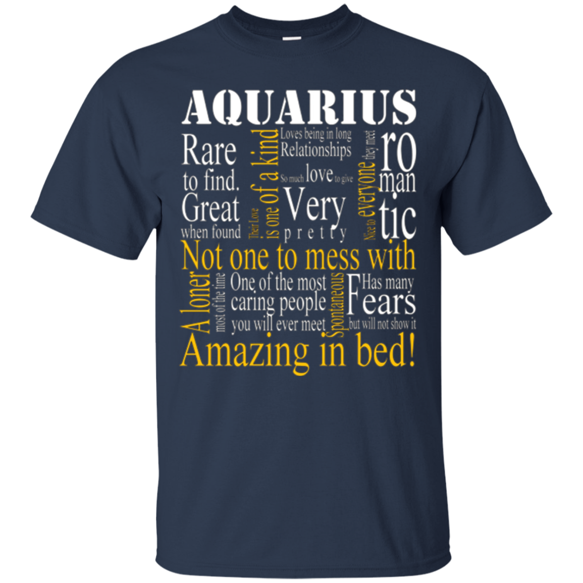 Amazing Aquarius T shirt