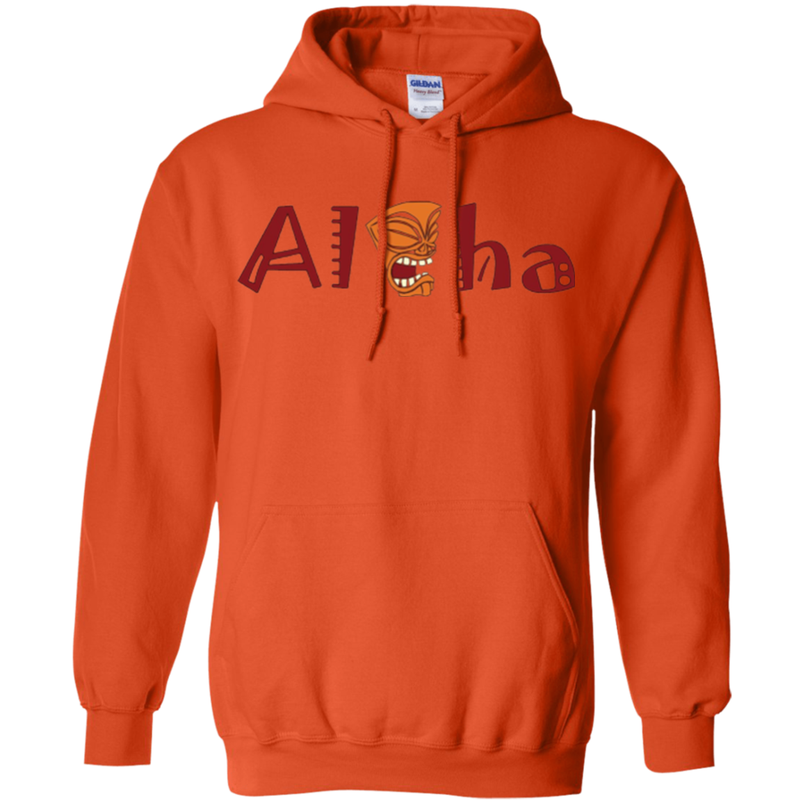 Aloha - Tiki Long Sleeve T-Shirt For Hawaii Lovers. Novelty