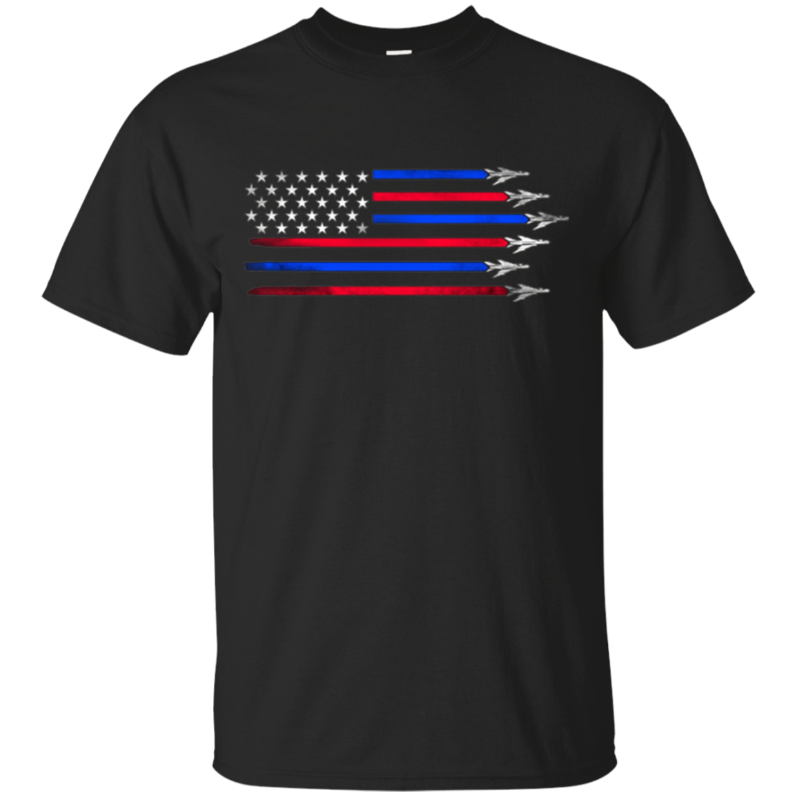American Flag Independence Day T-Shirt for 4th of July