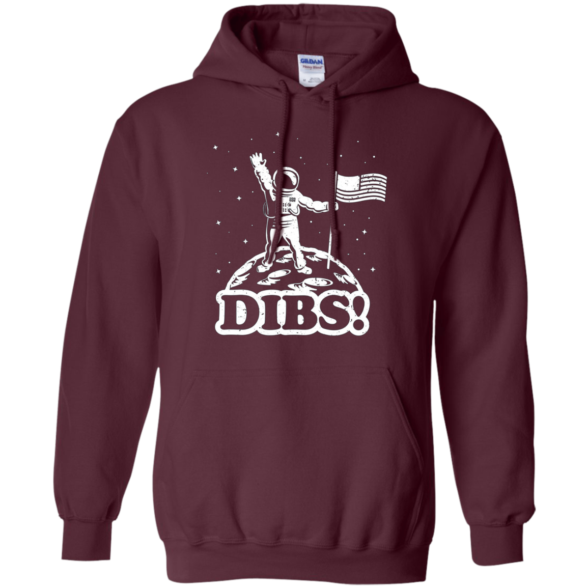 American Flag on Moon July 4th funny t shirt Astronaut space