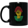 Image of African Pride Fingerprint Black History T-Shirt