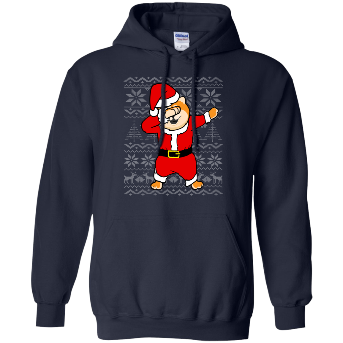 Akita Dabbing Santa Claus Merry Xmas Japanese