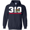 Image of Area Code 310 shirt - Los Angeles California t-shirt