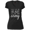 Image of Army Wife Shirt Girl , Half Of My Heart Is In The Army