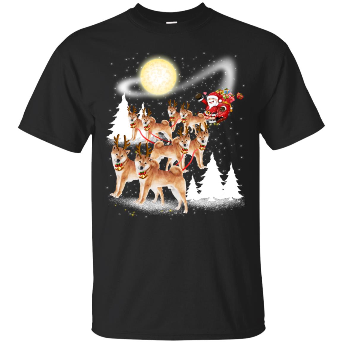 Akita Dog Merry Christmas T Shirt