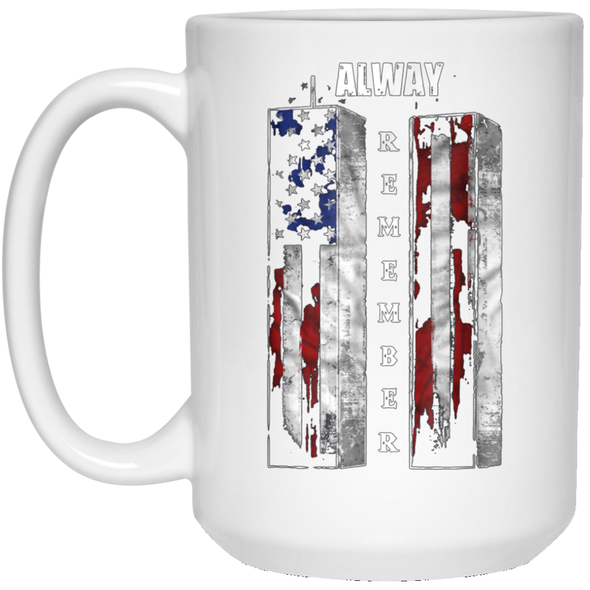 Always Remember Sept 11th Patriot - American Flag T-Shirt