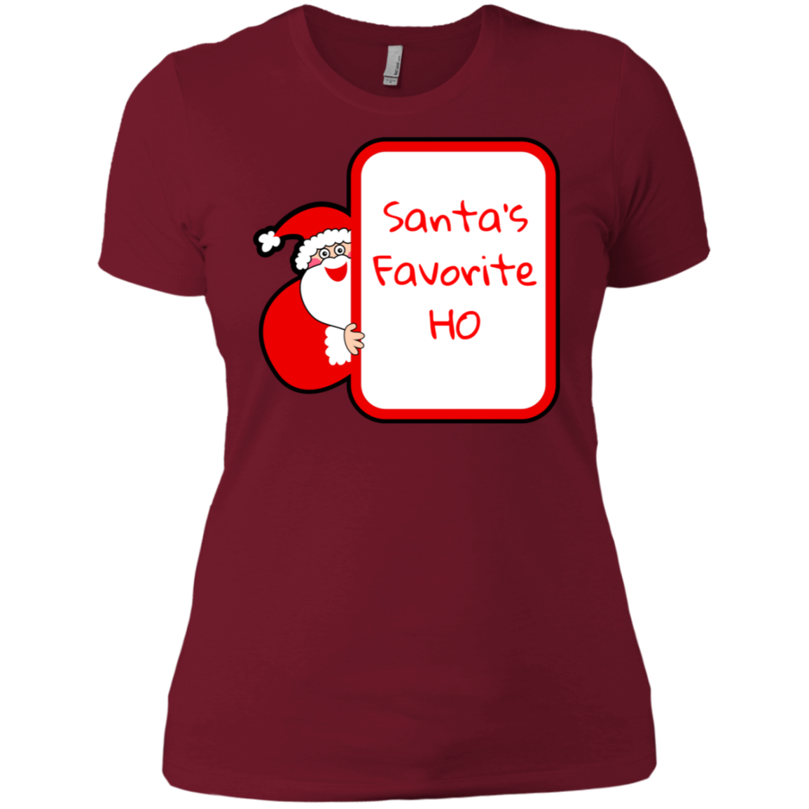 Santa's Favorite Ho Merry Christmas Funny Adult Shirt
