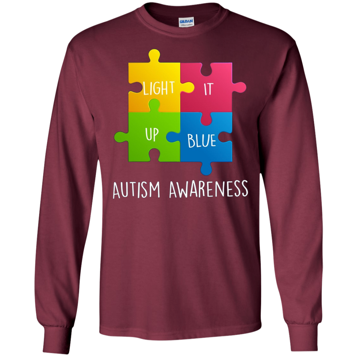 Autism Awareness Light it up Blue T-Shirt