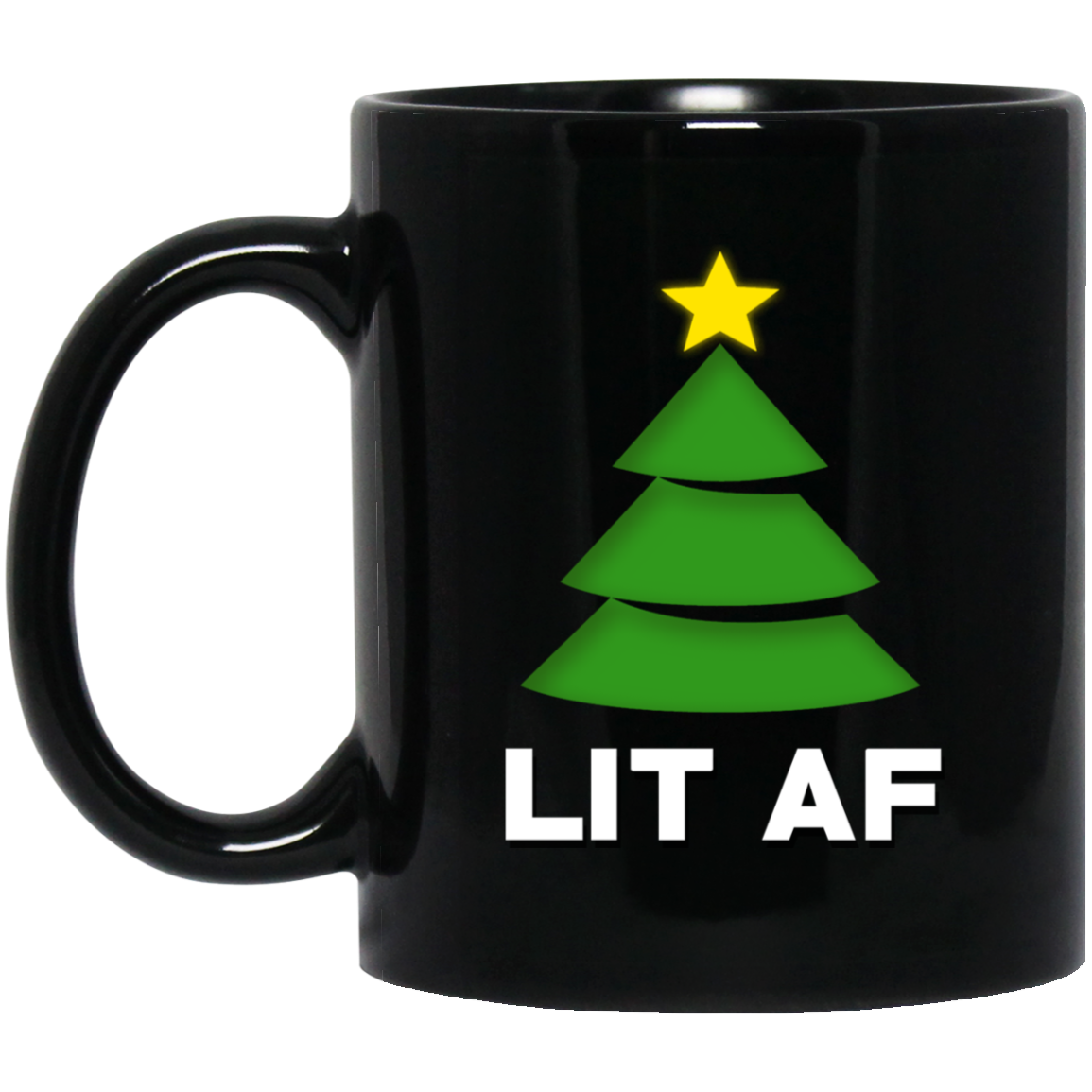 Christmas Tree Lit Af Funny Christmas Shirt