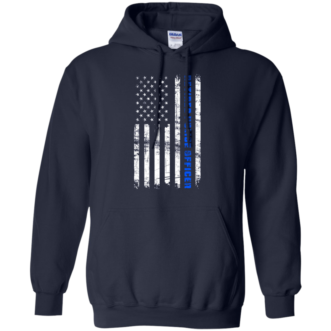 American Flag Retired Police Officer Shirt