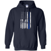 Image of American Flag Retired Police Officer Shirt