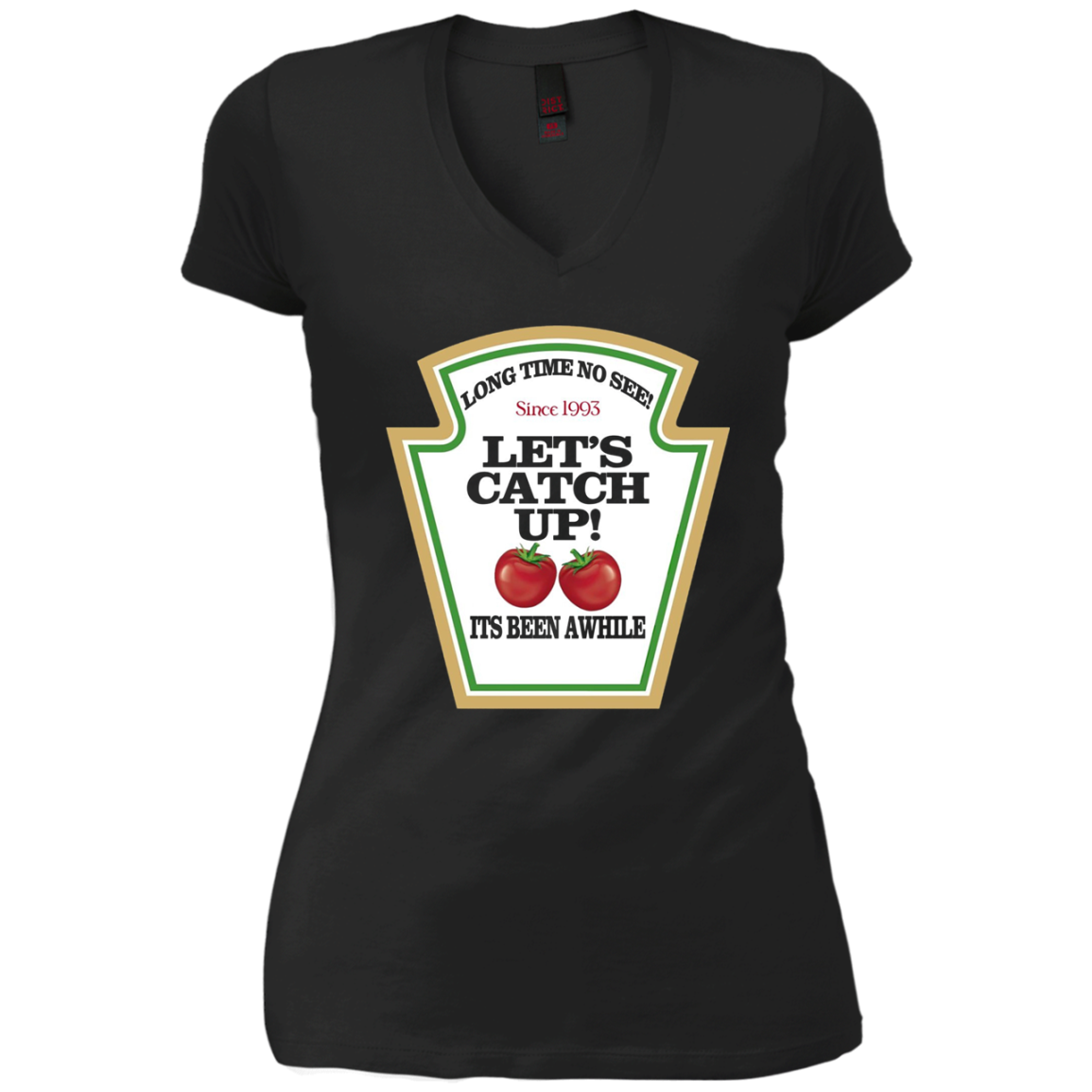 "Let's Catch Up" Funny BBQ Grill Master Ketchup T-Shirt