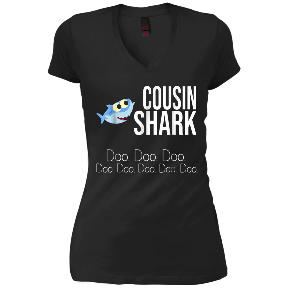 « Cousin Shark » Baby Mommy Daddy Matching Family Shark Shirt
