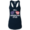 Image of America 4th of July Patriot Sunglass USA Flag Cool T-shirt