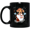 Image of Christmas Snowman Dachshund Funny T-shirt