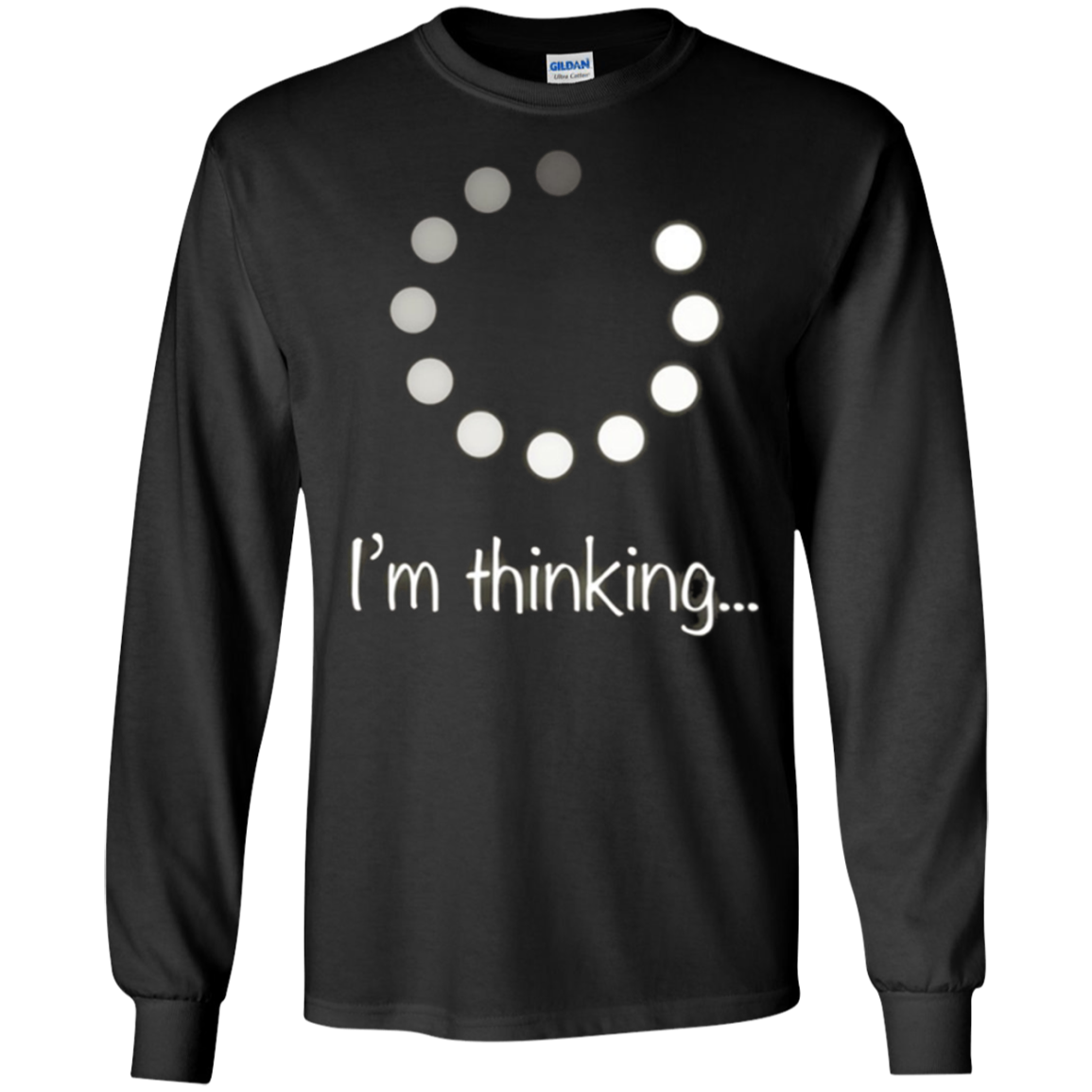 "I'm Thinking" Geek Nerd Computer Programmer Techie T-Shirt