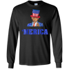 Image of 'Merica U.S.A Obama Flag President Gift