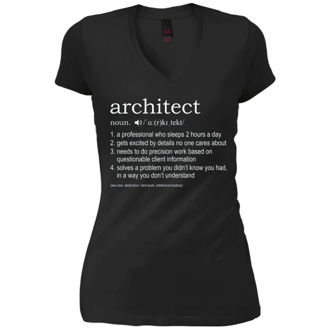Architect Definition T-Shirt - funny TShirt for architects