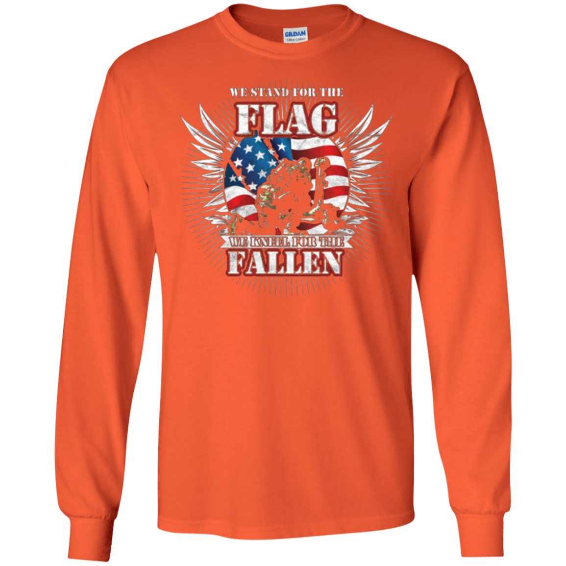 'We Stand For The Flag, We Kneel For The Fallen' Shirt