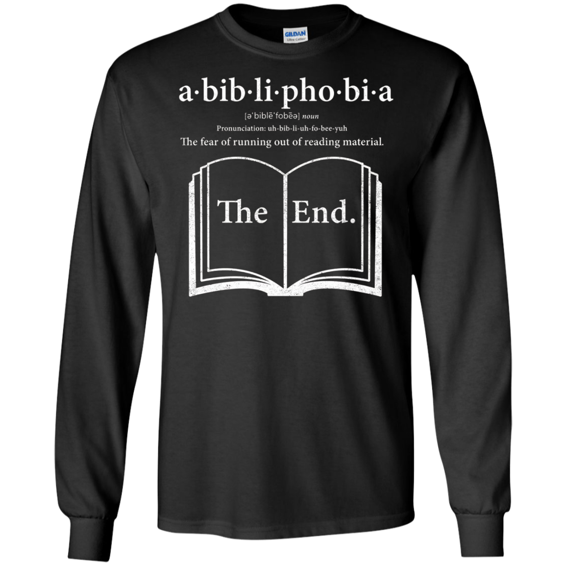 Abibliophobia Reading Book Lover T-Shirt