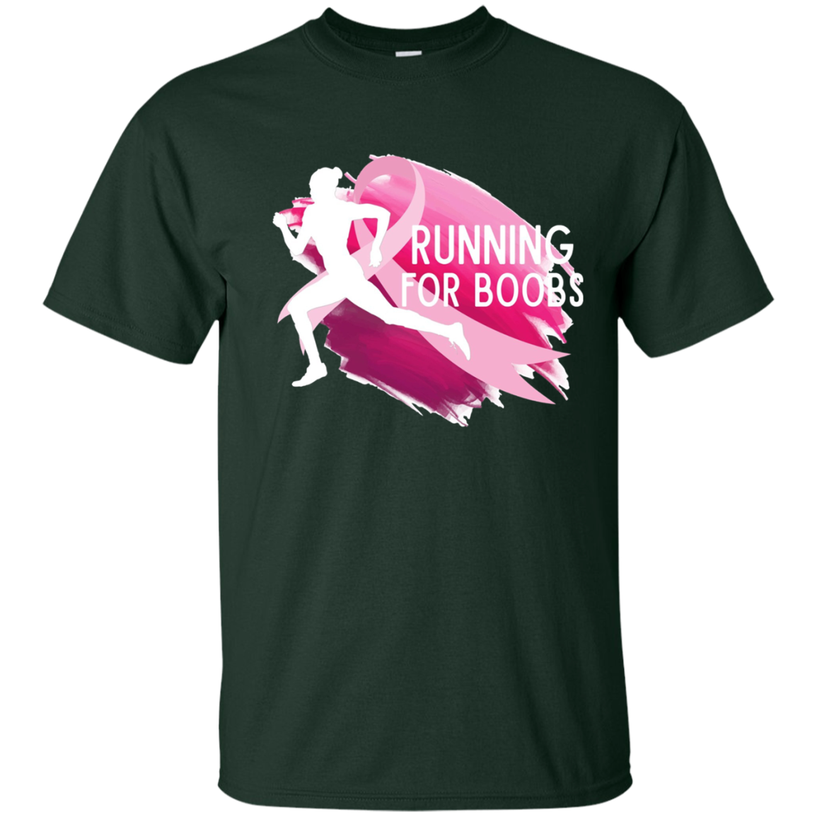 A Running For Boobs T-Shirt